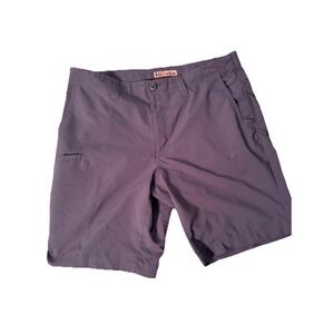 5.11 Tactical Mens Charcoal Gray Canvas Blend Shorts Size 36 Durable Casual Wear